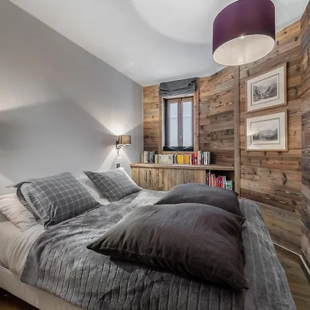 Renove 5 Avec Balcon, Cheminee Et Wifi A 400m Du Centre De - Fr-1-453-170 Apartmán Megève