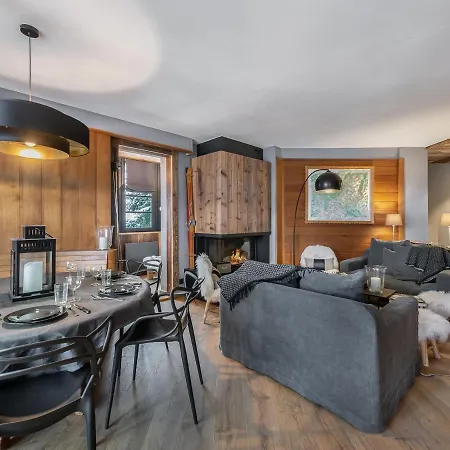 Renove 5 Avec Balcon, Cheminee Et Wifi A 400m Du Centre De - Fr-1-453-170 Apartment Megeve